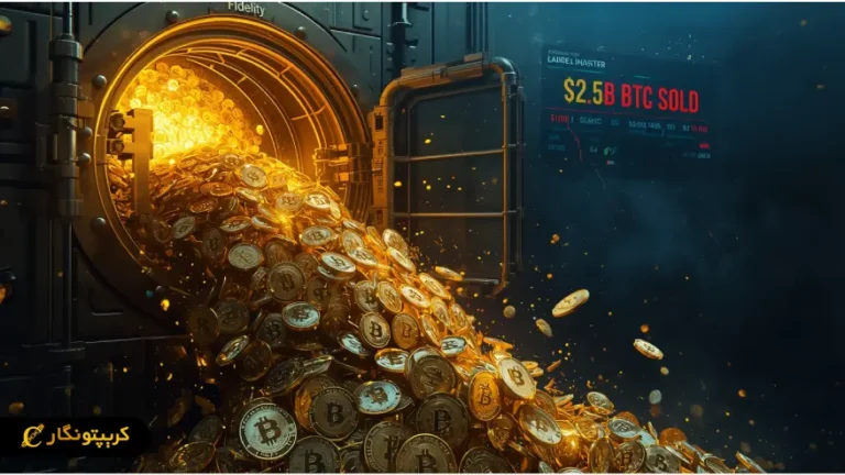 فروش گسترده بیت کوین فیدلیتی؛ شوک ۲.۵ میلیارد دلاری به بازار!