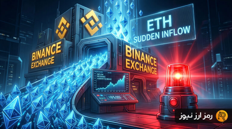 زنگ خطر در بازار اتریوم؛ افزایش ناگهانی ذخایر ETH در صرافی بایننس